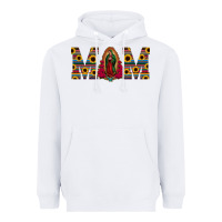 White mom lady of guadalupe  serape sunflower Heavyweight Hoodie - Jasminsmagicworld