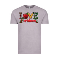 Vintage Zinc love christmas teacher Vintage Tee - RanaPortraitStore