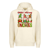 Sandshell chillin with my gnomies Premium Hoodie - MaliasSmallBusiness