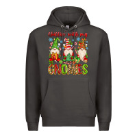 Smoke chillin with my gnomies Premium Hoodie - MaliasSmallBusiness