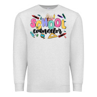 Oatmeal Heather school counselor Premium Sweatshirt - MaliasSmallBusiness