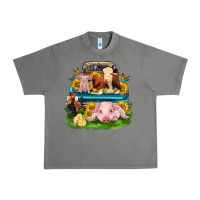 Tornado farm truck animals Urban Heavy Tee - Zillion Design Studio