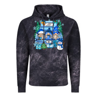 Cloud Black snowman gnome truck Vintage Hoodie - Zillion Design Studio