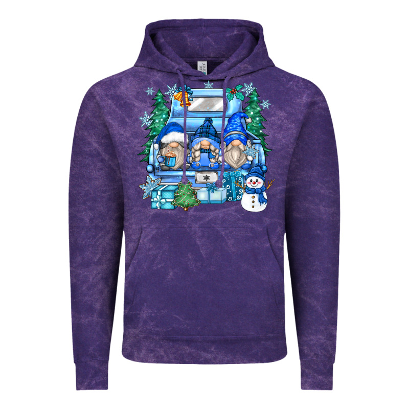 Snowman Gnome Truck Vintage Hoodie by Zillion Design Studio | Teevron