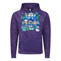 Cloud Purple snowman gnome truck Vintage Hoodie - Zillion Design Studio