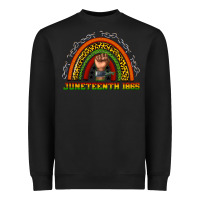 Black juneteenth 1865 rainbow Heavyweight Sweatshirt - texasbilliewilder