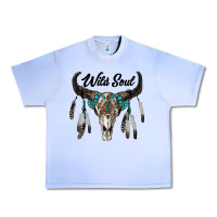 Wild Soul Boho Skull Urban Heavy Tee | Teevron