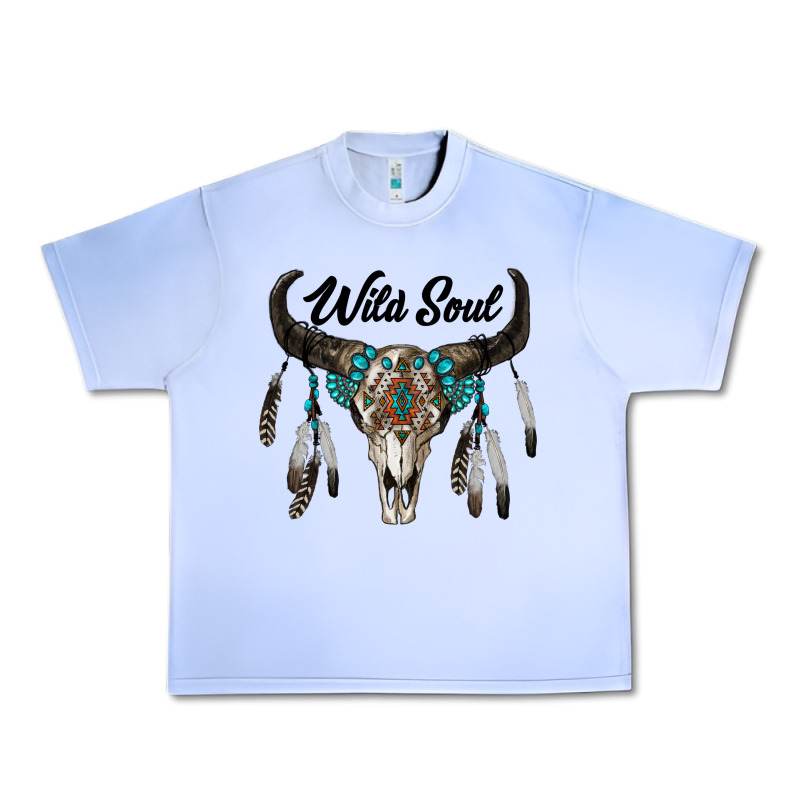 Wild Soul Boho Skull Urban Heavy Tee by RanaPortraitStore | Teevron