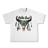 Lunar Rock wild soul boho skull Urban Heavy Tee - RanaPortraitStore