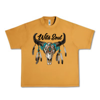 Peanut Butter wild soul boho skull Urban Heavy Tee - RanaPortraitStore