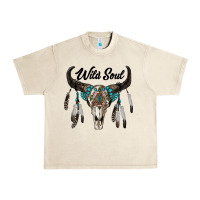Sandshell wild soul boho skull Urban Heavy Tee - RanaPortraitStore