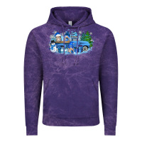 Cloud Purple snow gnome truck Vintage Hoodie - Zillion Design Studio