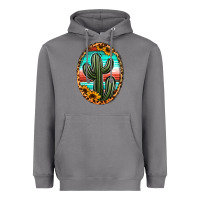 Storm serape and sunflower cactus Heavyweight Hoodie - Jasminsmagicworld