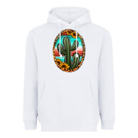 White serape and sunflower cactus Heavyweight Hoodie - Jasminsmagicworld