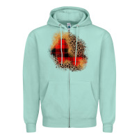 Seafoam christmas patch Zipper Hoodie - JahusDesignShop