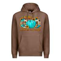 Chestnut with god all things are possible Premium Hoodie - MaliasSmallBusiness