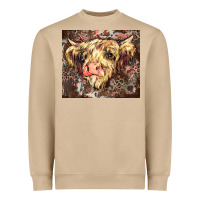 Mushroom leopard cow Heavyweight Sweatshirt - Zillion Design Studio
