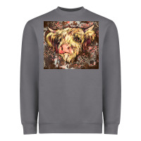 Storm leopard cow Heavyweight Sweatshirt - Zillion Design Studio