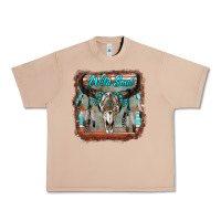 Burro wild soul boho skull with background Urban Heavy Tee - RanaPortraitStore
