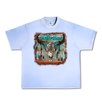 Grape Ice wild soul boho skull with background Urban Heavy Tee - RanaPortraitStore