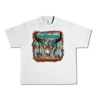 Lunar Rock wild soul boho skull with background Urban Heavy Tee - RanaPortraitStore