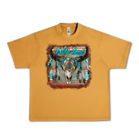 Peanut Butter wild soul boho skull with background Urban Heavy Tee - RanaPortraitStore