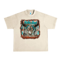 Sandshell wild soul boho skull with background Urban Heavy Tee - RanaPortraitStore