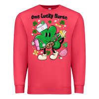 Cardinal one lucky nurse belt bag Premium Sweatshirt - MaliasSmallBusiness