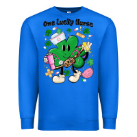True Royal one lucky nurse belt bag Premium Sweatshirt - MaliasSmallBusiness