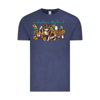 Vintage Denim western australian shepherd mom Vintage Tee - texasbilliewilder