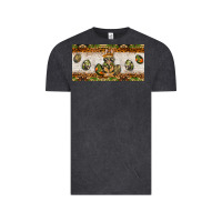 Vintage Black easter camouflage egg hunter bunny license plate template Vintage Tee - BarkalooDesign