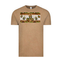 Vintage Coffee easter camouflage egg hunter bunny license plate template Vintage Tee - BarkalooDesign