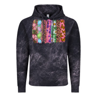 Cloud Black Western easter brush stroke Vintage Hoodie - RanaPortraitStore