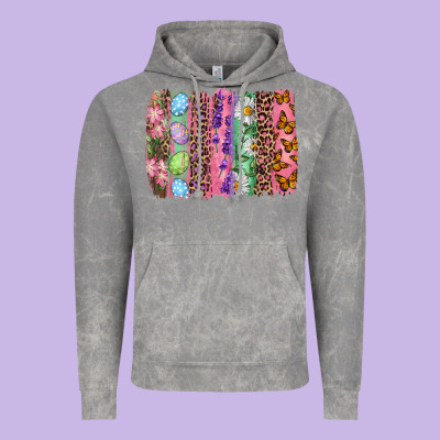Vintage Hoodie Western easter brush stroke