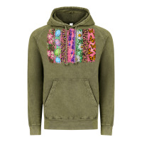 Vintage Olive Western easter brush stroke Vintage Hoodie - RanaPortraitStore