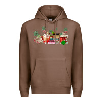 Chestnut Christmas coffee Premium Hoodie - MaliasSmallBusiness