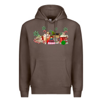 Coffee Christmas coffee Premium Hoodie - MaliasSmallBusiness