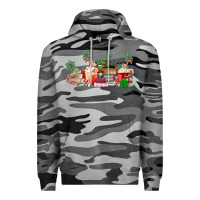Slate Camo Christmas coffee Premium Hoodie - MaliasSmallBusiness