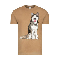 Vintage Camel husky Vintage Tee - RanaPortraitStore
