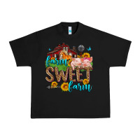 Black farm sweet farm Urban Heavy Tee - Zillion Design Studio