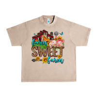 French Oak farm sweet farm Urban Heavy Tee - Zillion Design Studio