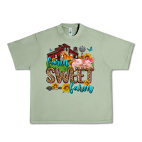 Oil Green farm sweet farm Urban Heavy Tee - Zillion Design Studio