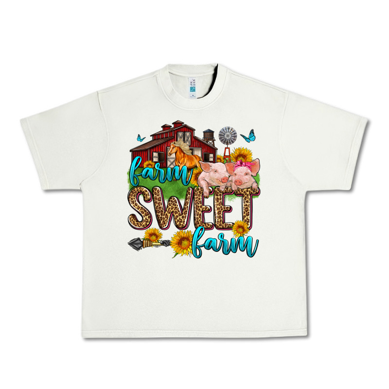 Farm Sweet Farm Urban Heavy Tee by Zillion Design Studio | Teevron