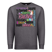 Charcoal Heather easter subway Premium Sweatshirt - MaliasSmallBusiness