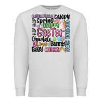 Dove Grey easter subway Premium Sweatshirt - MaliasSmallBusiness