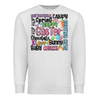 Oatmeal Heather easter subway Premium Sweatshirt - MaliasSmallBusiness