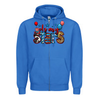 True Royal oh my stars 4th of july Zipper Hoodie - Jasminsmagicworld