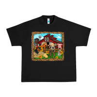 Black farm life Urban Heavy Tee - Zillion Design Studio
