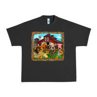 Pigment Black farm life Urban Heavy Tee - Zillion Design Studio