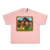Salmon farm life Urban Heavy Tee - Zillion Design Studio